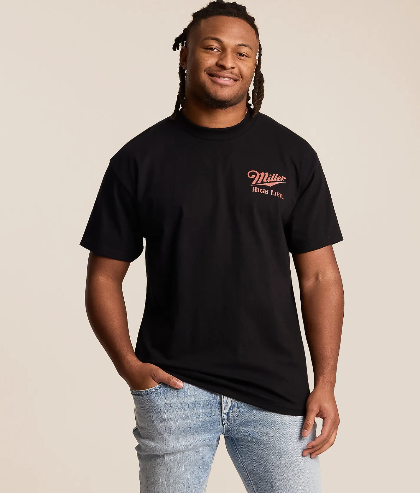 Tops|Graphic T-Shirts | tee luv Miller High Life Billiards T-Shirt Black