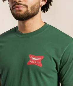 American Needle Miller High Life Duck T-Shirt Smoke Pine Outlet