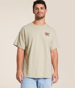 Tops|Graphic T-Shirts | Junkfood Miller High Life T-Shirt Sand