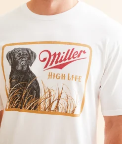 American Needle Miller High Life T-Shirt White