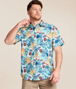 Catalyst Miller Lite Shirt Aruba Blue Sale