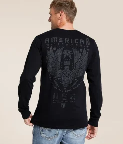 Tops|Graphic T-Shirts | American Fighter Millerton T-Shirt Black