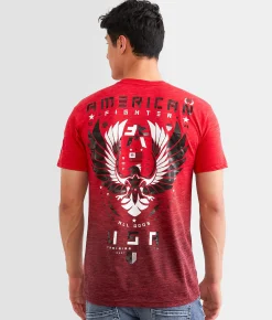 American Fighter Millerton T-Shirt Cherry Dk Cherry Outlet