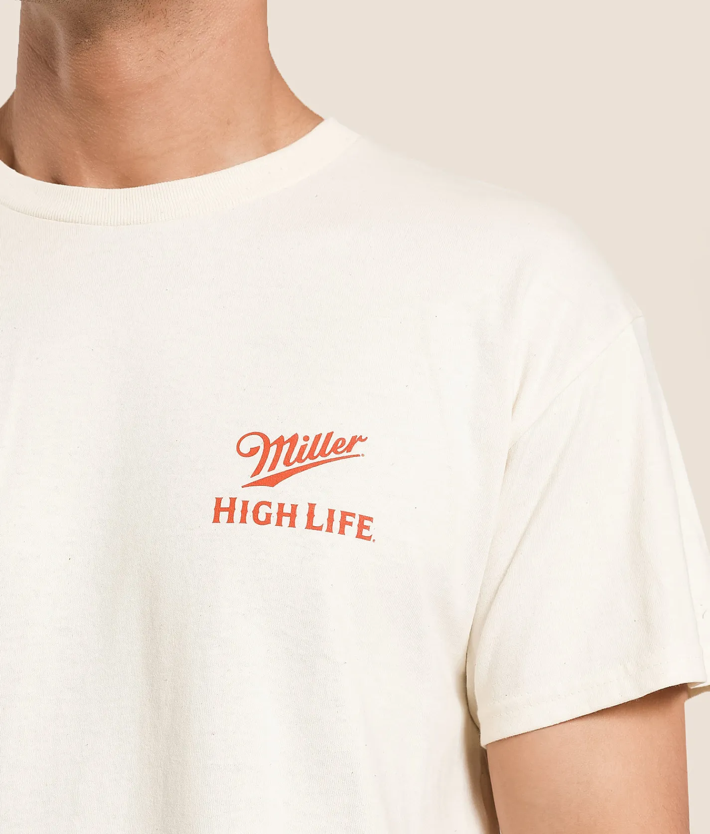 Brew City Miller Wild Life T-Shirt Natural Discount