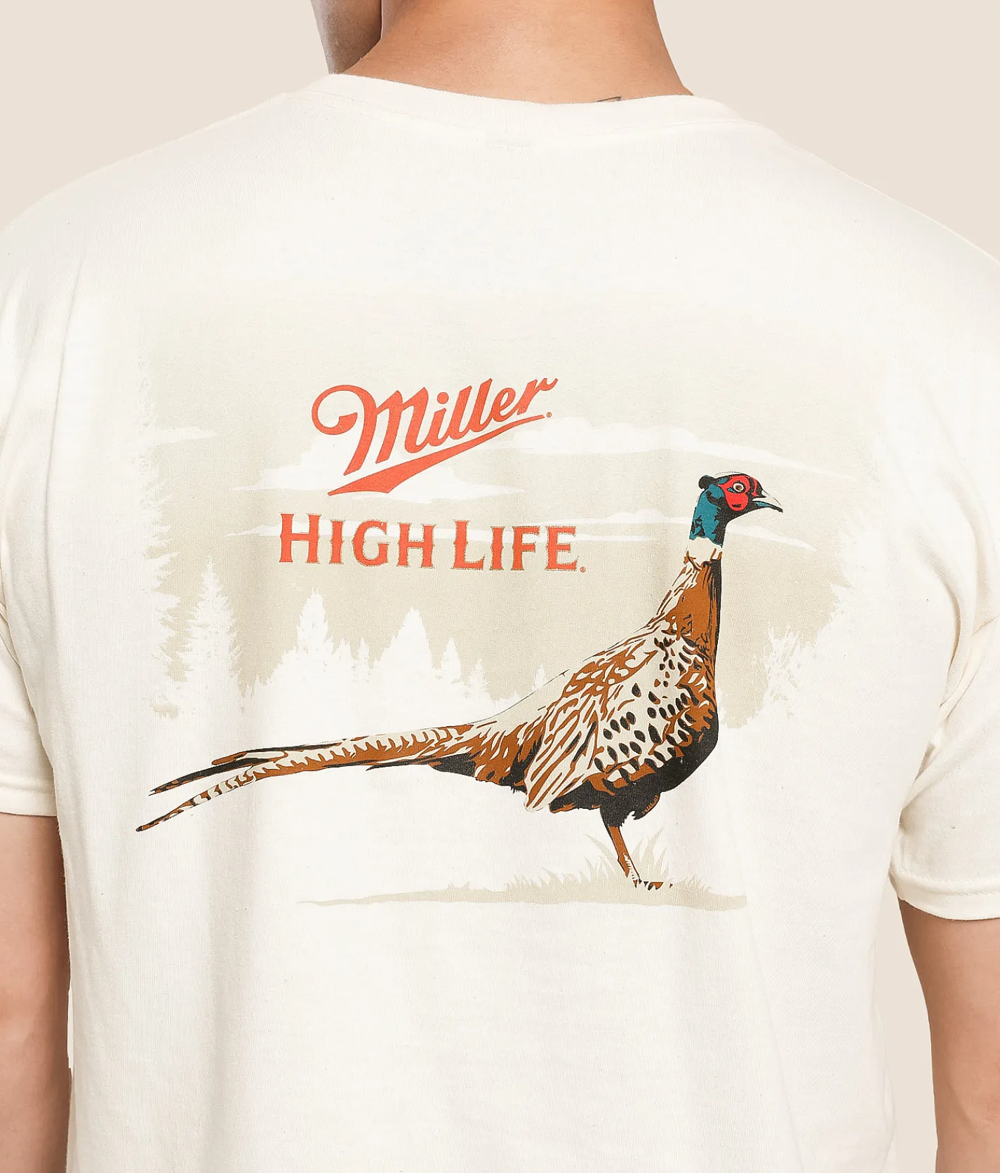 Tops | Brew City Miller Wild Life T-Shirt Natural