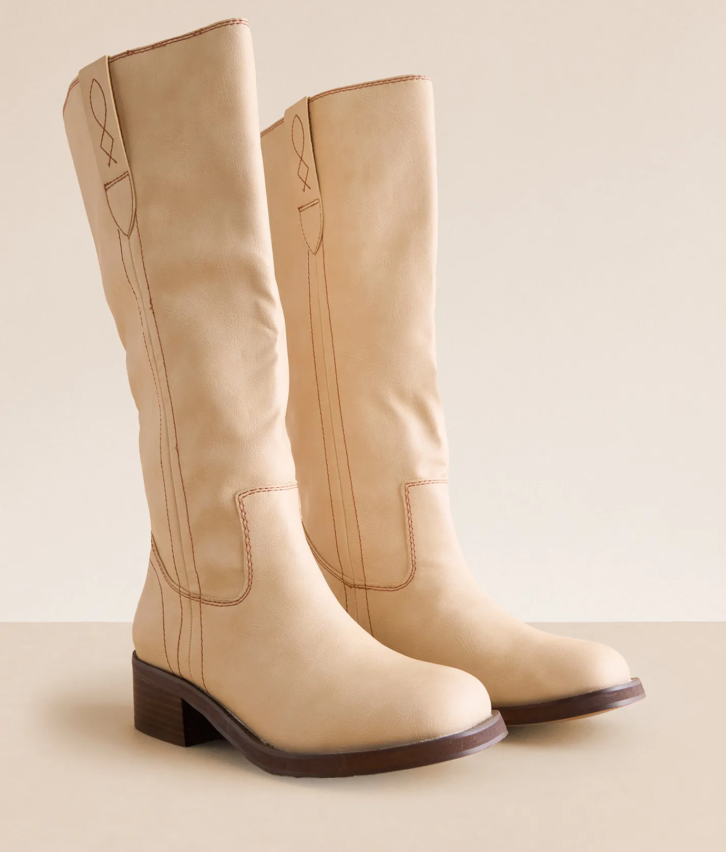 Shoes | Beast Fashion Mills Stomper Boot Beige