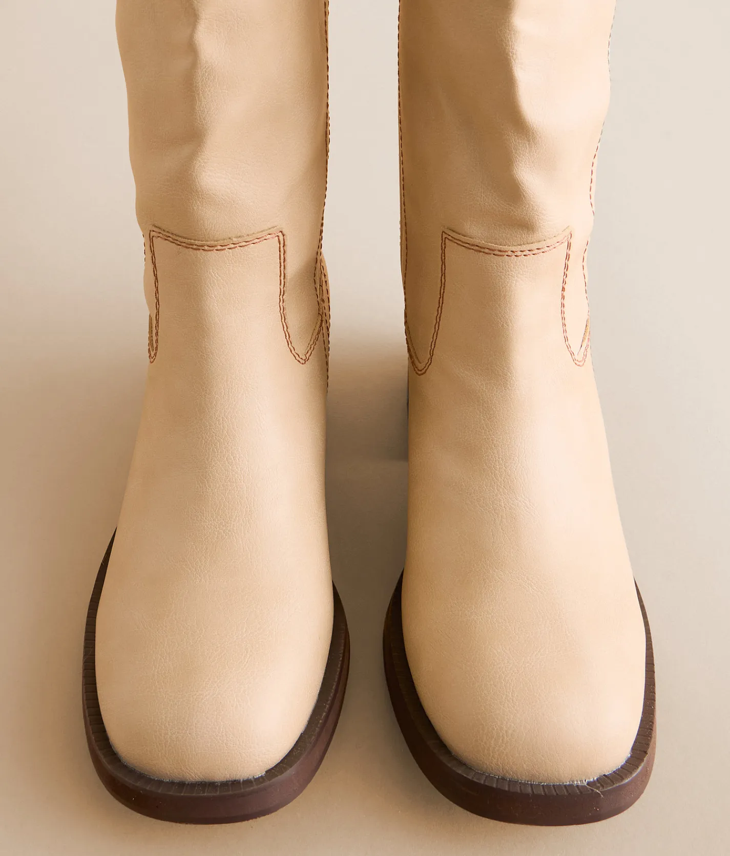 Shoes | Beast Fashion Mills Stomper Boot Beige