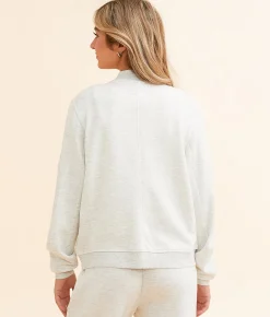 Buckle Black Miloh Jacket Ivory Heather Grey Sale