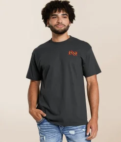 Rock Revival Milo T-Shirt Vintage Black Best