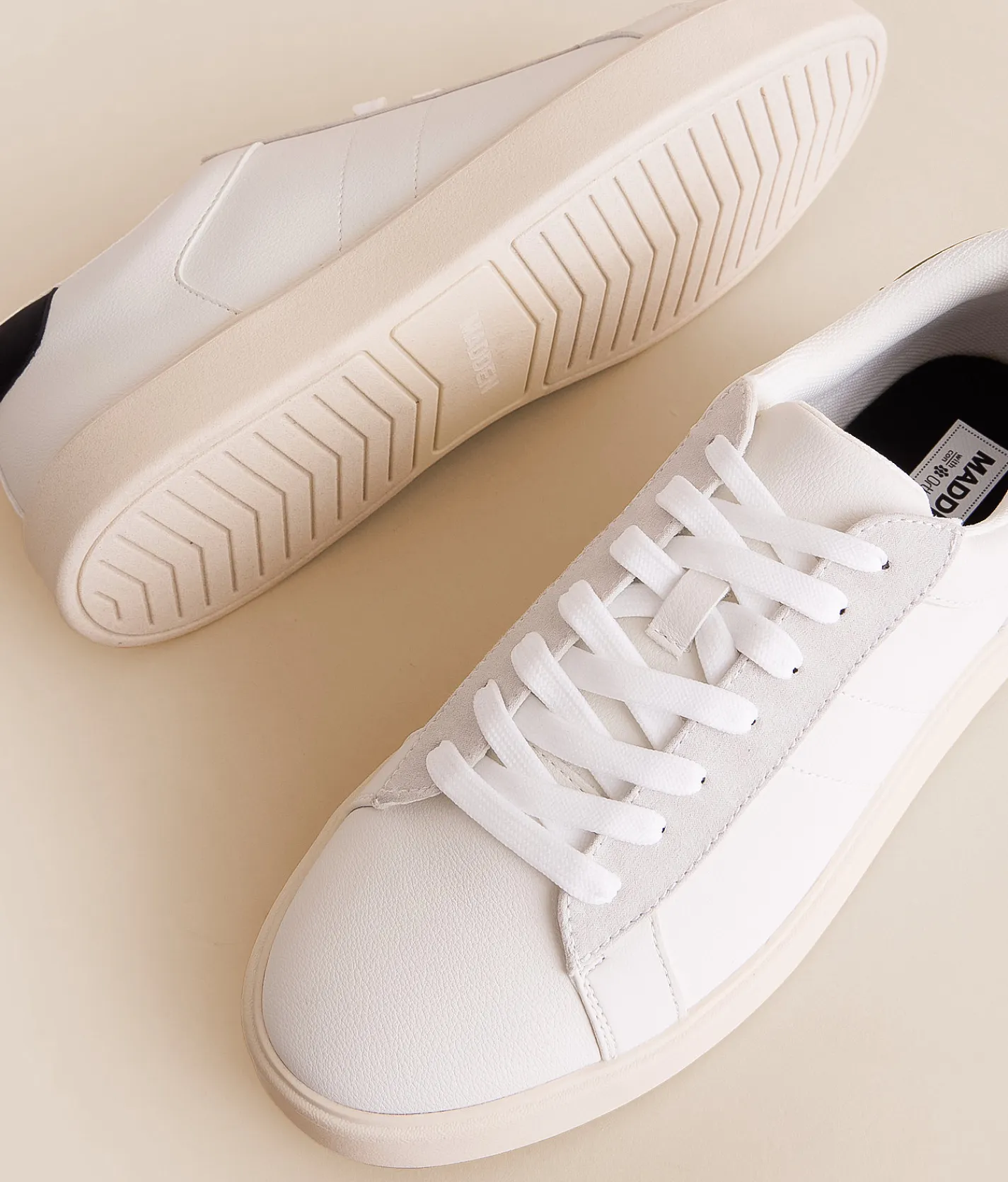 Steve Madden Mimpack Sneaker White New