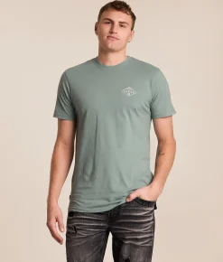 Tops | Veece Mind Melt T-Shirt Sea Green