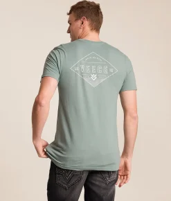 Tops | Veece Mind Melt T-Shirt Sea Green