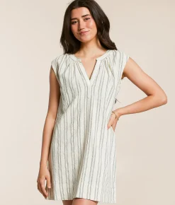 Dresses | Z Supply Minna Striped Mini Dress Sea Salt