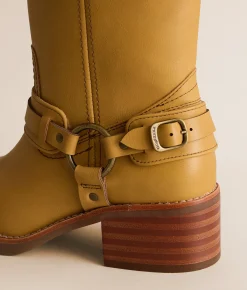 Frye and Co. Miranda Harness Boot Banana Discount