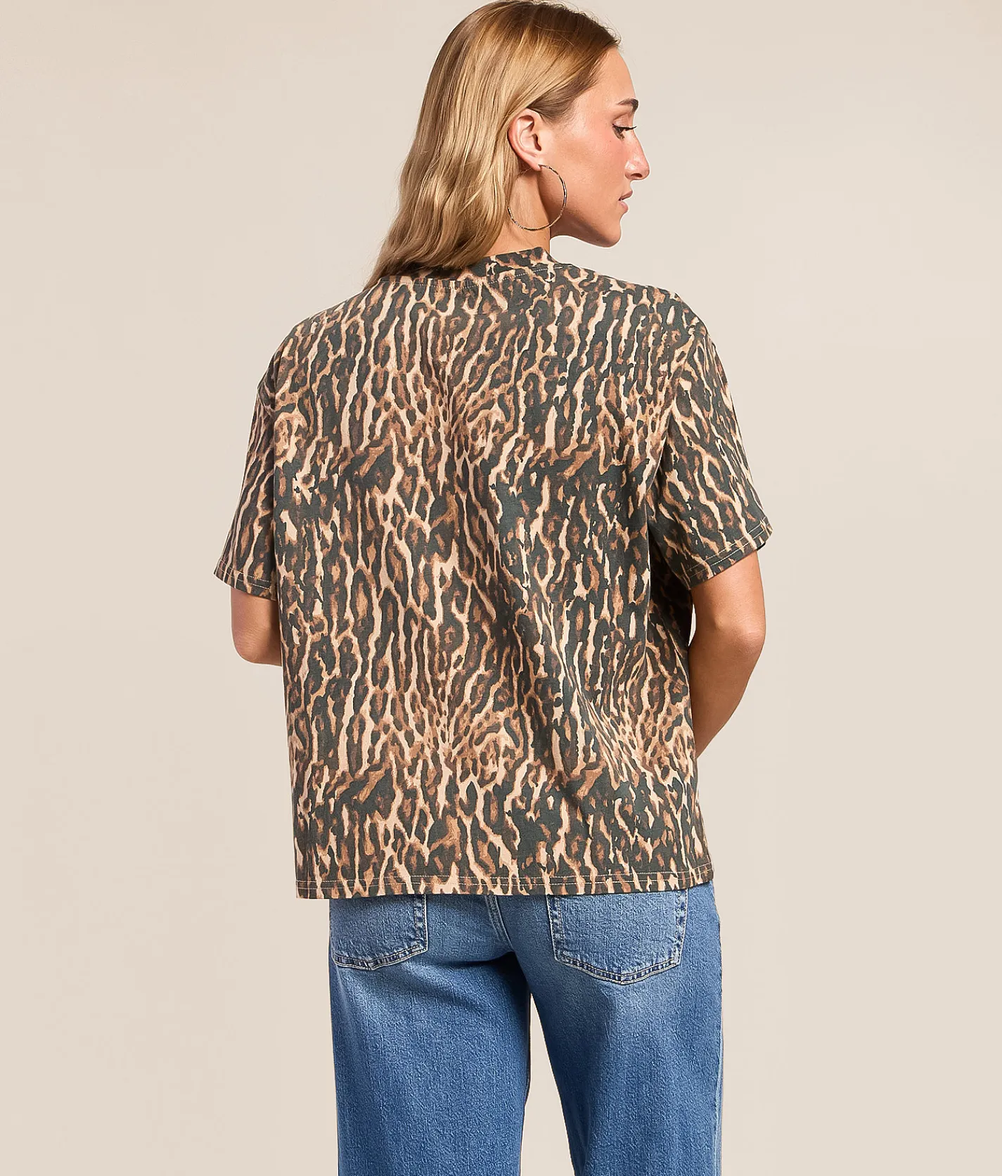 Tops | Modish Rebel Misbehavin' T-Shirt Cheetah