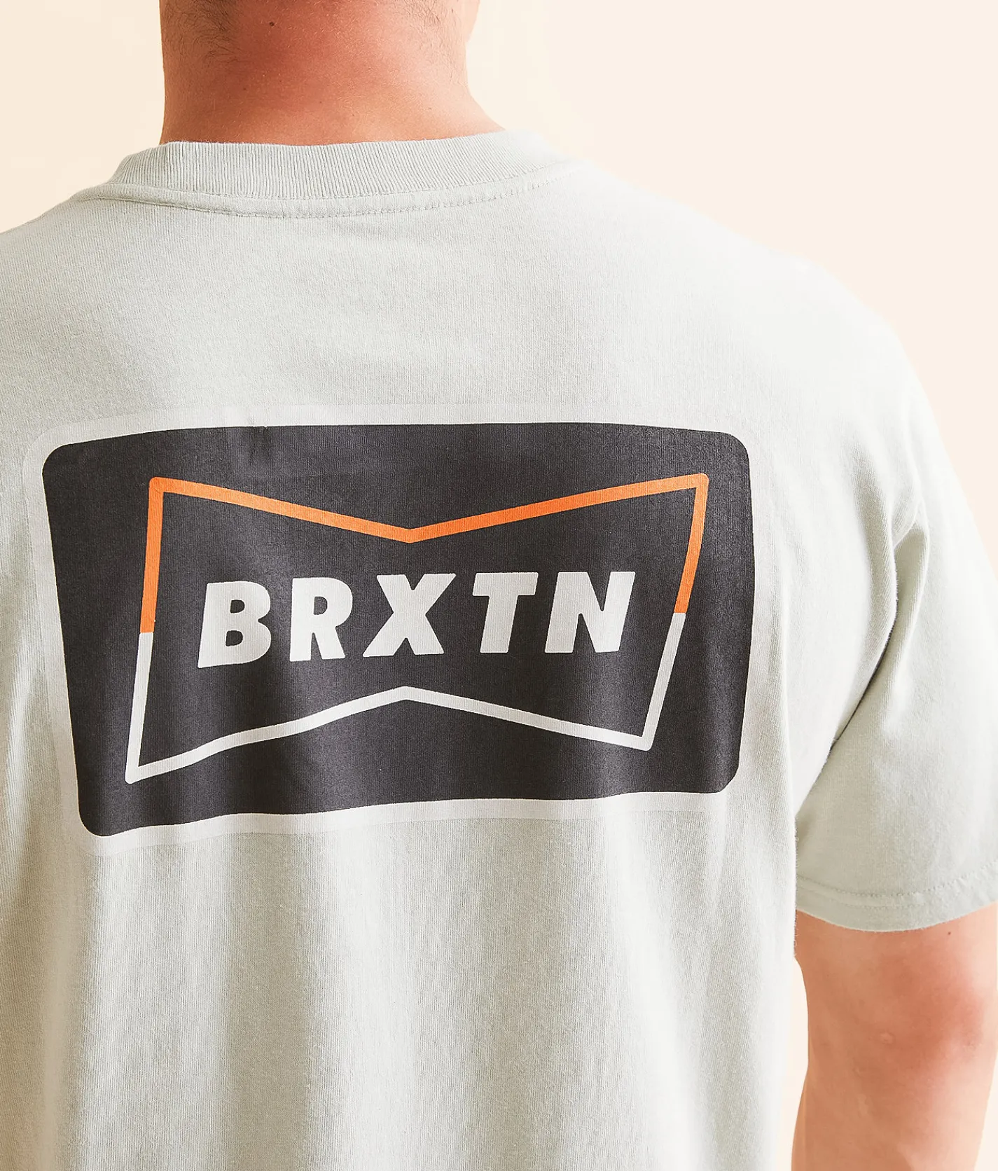 Graphic T-Shirts | Brixton Missouri T-Shirt Mineral Gray