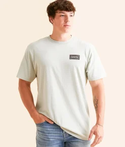 Graphic T-Shirts | Brixton Missouri T-Shirt Mineral Gray