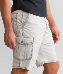 Bottoms | BKE Mitchell Cargo Stretch Short Smoke