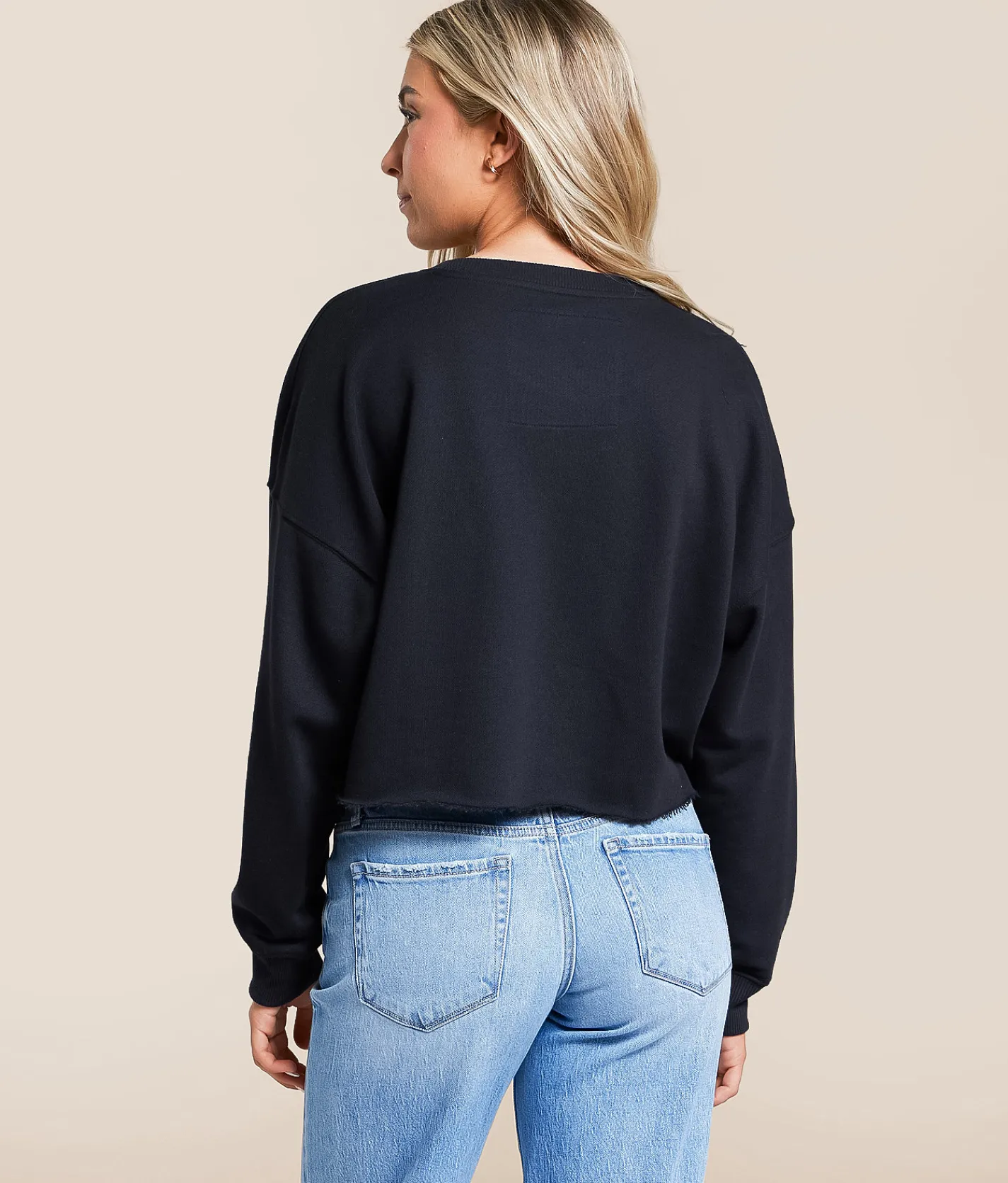 Tops | Gameday SOCIAL® Mizzou Cropped Pullover Black