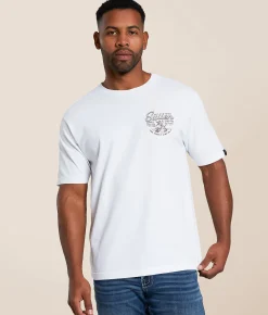 Tops|Graphic T-Shirts | Sullen Mobile Service T-Shirt White