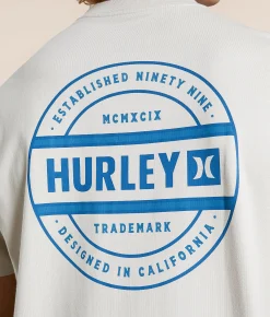 Tops | Hurley Mock Circle T-Shirt Bone