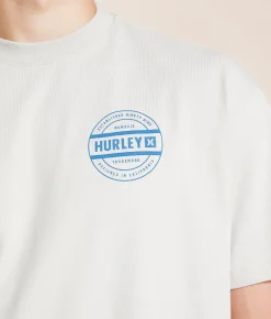 Hurley Mock Circle T-Shirt Bone Best