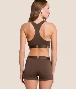 PSD Modal Blend Sports Bra Brown Sale