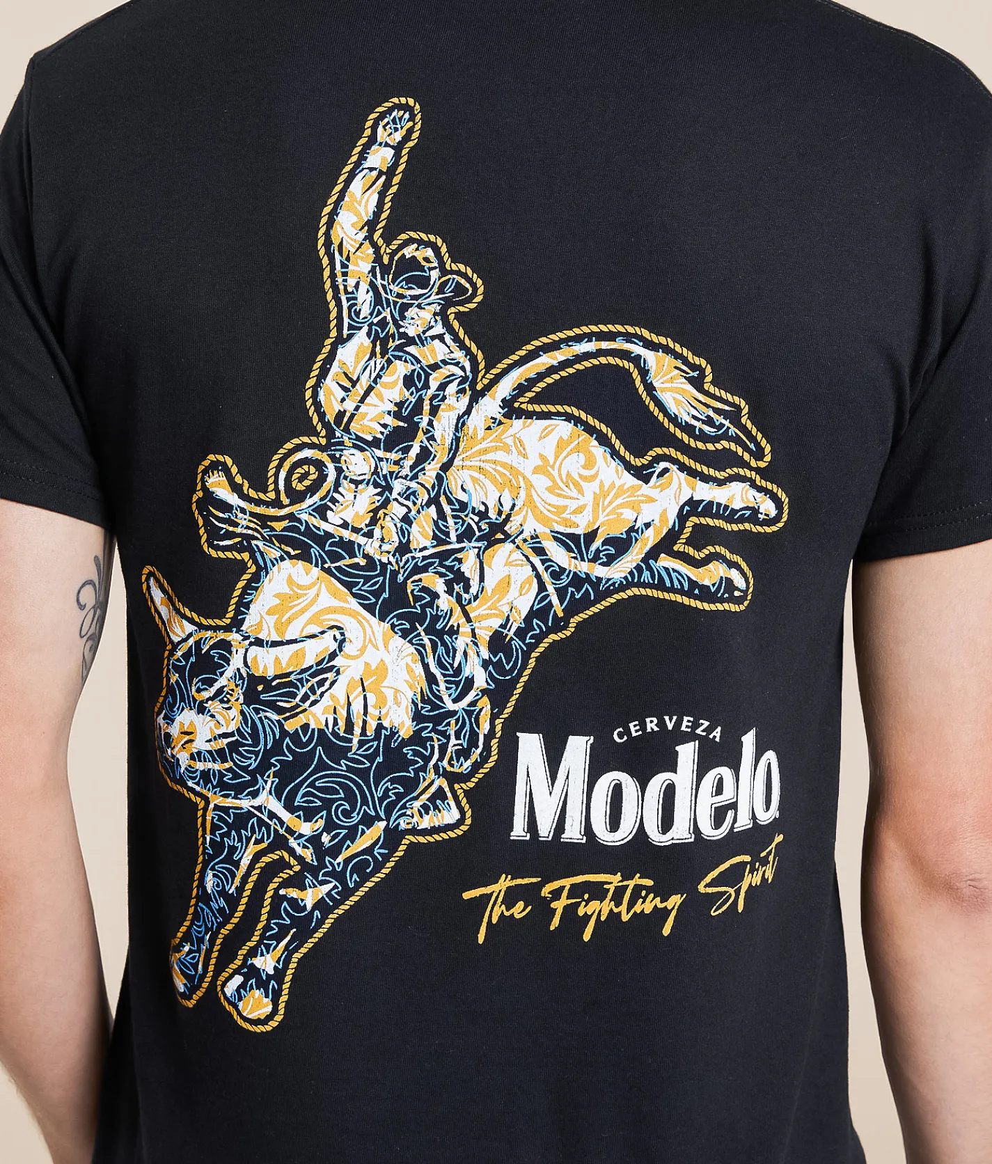 JEDCo Modelo Bull Rider T-Shirt Black Online