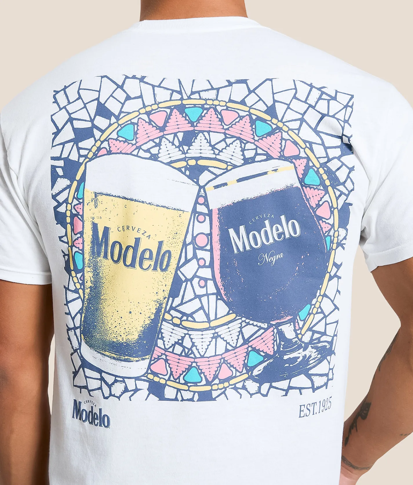 Bioworld Modelo Cheers T-Shirt White