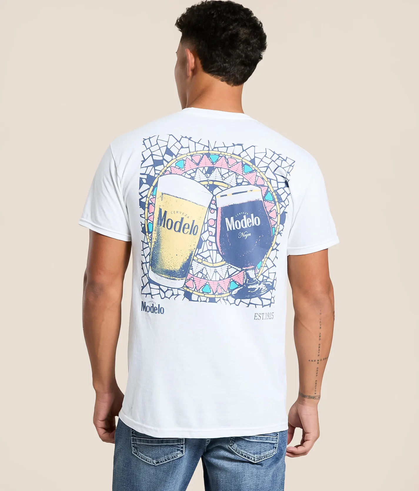 Bioworld Modelo Cheers T-Shirt White