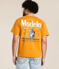 Changes Modelo Cowboy Desert T-Shirt Wheat