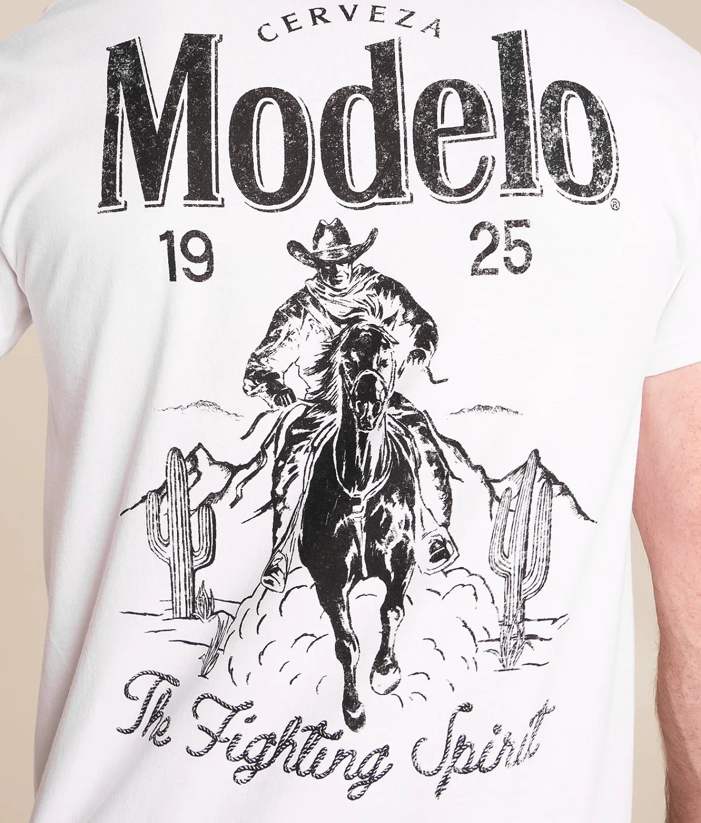 Graphic T-Shirts | Changes Modelo Cowboy Rope T-Shirt White