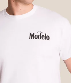 JEDCo Modelo Cow Skull T-Shirt White Outlet