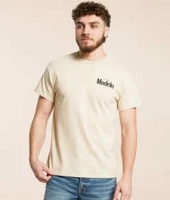 Graphic T-Shirts | JEDCo Modelo Fighting Spirit Bronco T-Shirt Sand
