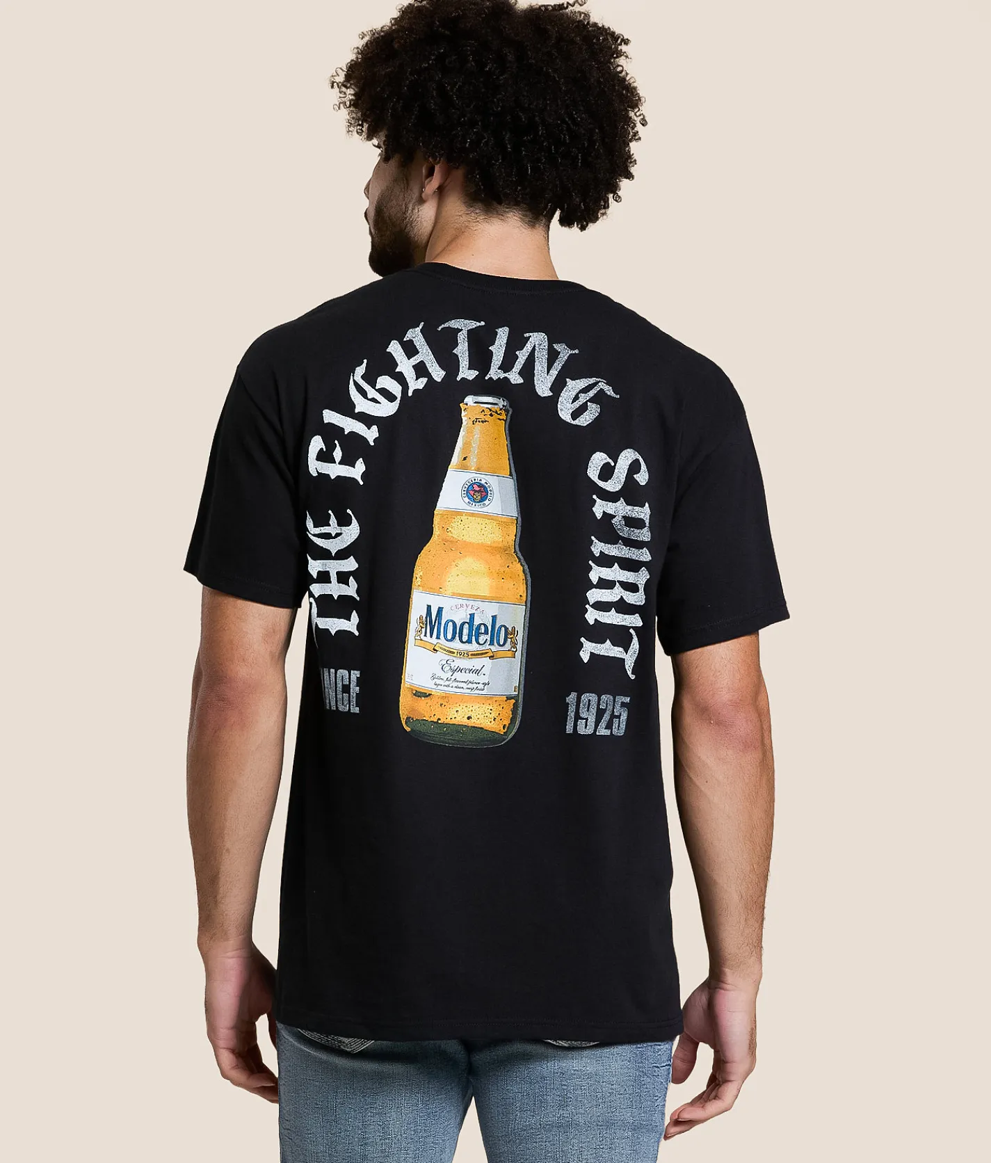 Bioworld Modelo Fighting Spirit T-Shirt Black