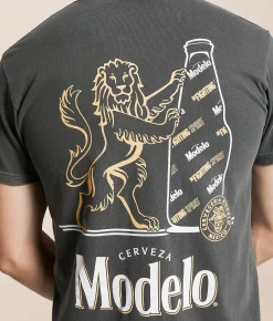 Graphic T-Shirts | JEDCo Modelo Fighting Spirit T-Shirt Pepper