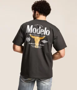 tee luv Modelo Fighting Spirit T-Shirt Vintage Black Online