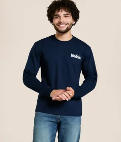 Tops|Graphic T-Shirts | Changes Modelo Fight Spirit T-Shirt Navy Blue