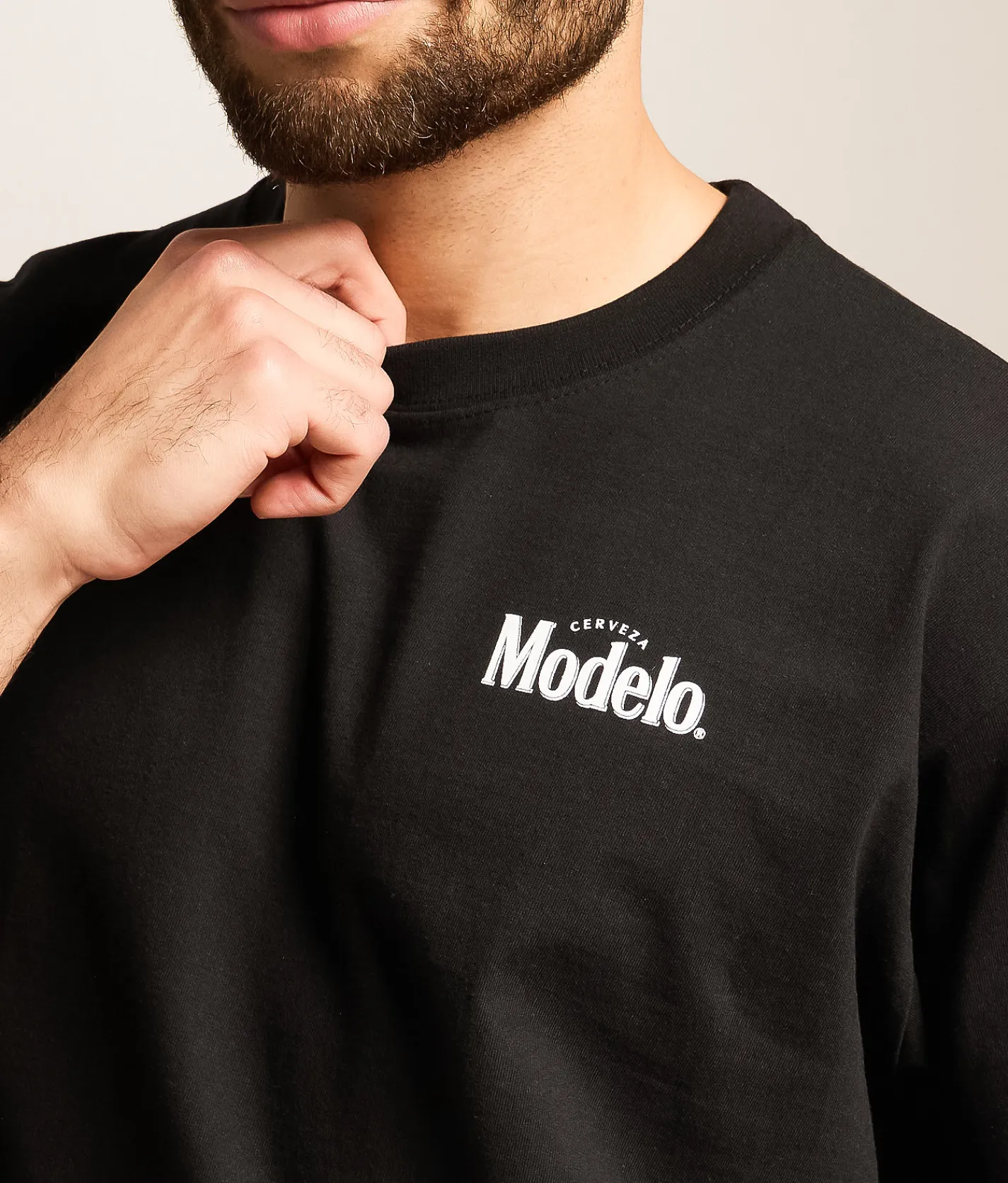 Changes Modelo Framed Cowboy T-Shirt Black Hot