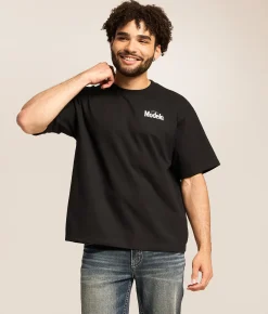 Tops | Changes Modelo Framed Cowboy T-Shirt Black