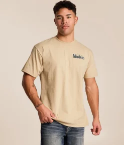 Ripple Junction® Modelo Jumbo Fight T-Shirt Sand New