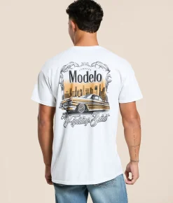 JEDCo Modelo Lowrider Spirit T-Shirt White Outlet