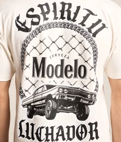 Ripple Junction® Modelo Low Rider T-Shirt Vintage White