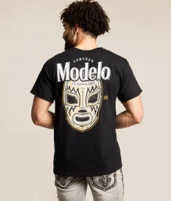 JEDCo Modelo Mask T-Shirt Black