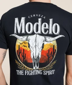 Tops|Graphic T-Shirts | Changes Modelo Skull Rope T-Shirt Black