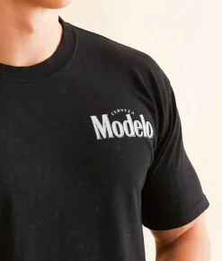 Tops|Graphic T-Shirts | Changes Modelo Skulls T-Shirt Black Mineral Wash
