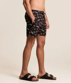 Bioworld Modelo Stretch Swim Trunks Black Outlet