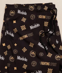 Bioworld Modelo Stretch Swim Trunks Black Outlet