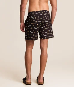 Bioworld Modelo Stretch Swim Trunks Black Outlet