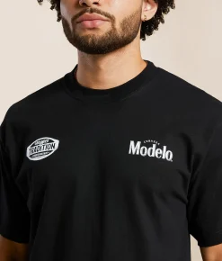 tee luv Modelo Tradition T-Shirt Black New